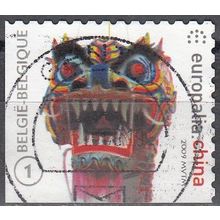 Belgique 2009 COB 3968B O Cote (2016) 3.00 € Europalia Chine Le géant asiatique