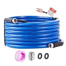 50ft Heated Water Hose for RV, Heated Drinking Water Hose Antifreeze to -45F...