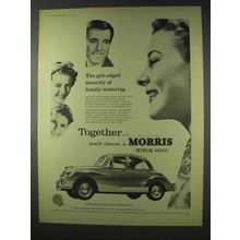 1958 Morris Minor 1000 Car Ad - Gilt-Edged Security