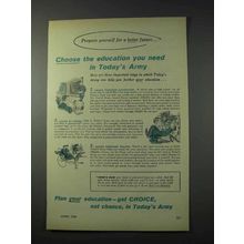 1959 U.S. Army Ad - Choose the Education You Need