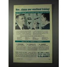1959 U.S. Army Ad - Choose Vocational Training