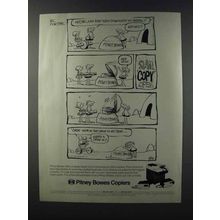 1981 Pitney Bowes Copiers Ad - Johnny Hart - Hey B.C.