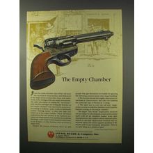 1981 Ruger Revolver Ad - The Empty Chamber