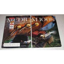 1992 2-pg Marlboro Cigarettes Ad - New Medium 100's