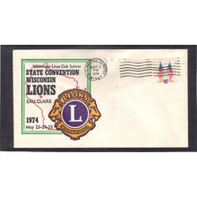 Event Lions Club ConEvention 1509 10c Flags (Cachet-U/A) CV41354