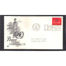 FDC Art Craft 196 13c Peace (Cachet-Typed/A) CV41433