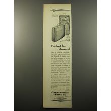 1950 Abercrombie & Fitch Luggage Advertisement - Packed for Pleasure!