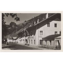 Gasthof Pension Weisses Gries Brenner Austria Real Photo Old Postcard
