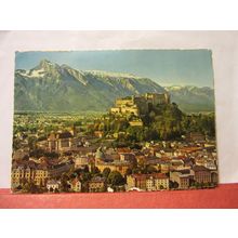 SALZBURG, AUSTRIA used postcard 1976 postmark =