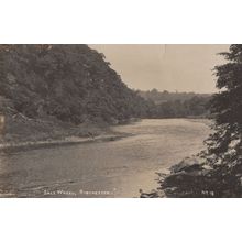 Sale Wheel Ribchester Lancashire Antique River Rare RPC Postcard