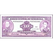 1995 Venezuela Banknote 10 Bolivares