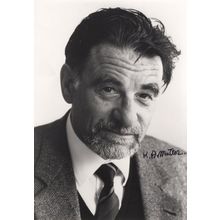 Karl Alex Muller Swiss Physicist Nobel Prize Large Hand Signed Photo