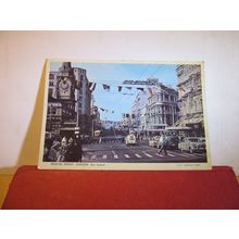 PRINCES STREET, DUNEDIN, OTAGO PENINSULA, NEW ZEALAND used postcard =