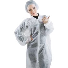 Pack of 500 Blue Polyethylene Aprons 28" x 46". Disposable Unisex Aprons 2 Mi...