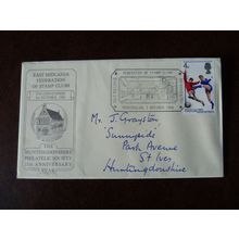 Great Britain 1966 East Midlands Federation of Stamp Clubs Special Cancel