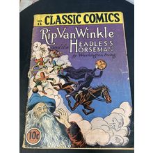 Classics Comics #12 Rip Van Winkle Canadian edition VG-