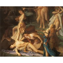 Levy_Emile_Death_of_Orpheus_1280x1024 Art Gallery Poster Canvas Print Wall Decor
