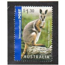 AUS 2007 $1.30 'YELLOW FOOTED ROCK WALLABY' FINE USED (EBID2895)