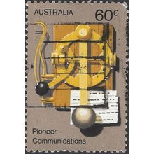 AUSTRALIA, Pioneer Communications, light brown 1972, 60c, #5