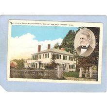 MA Concord Home Of Ralph Waldo Emerson Photo Top Right Corner ma_box2~926