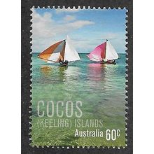 CKI 2011 60c 'BOATS' FINE USED (EBID71-077)