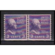 842 3c Thomas Jefferson Very Fine MNH CLP PA0056