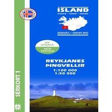 Island Serkort 01 Reykjanes - Pingvellir