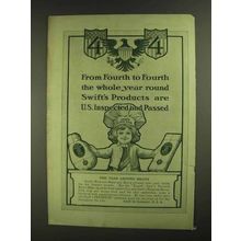1907 Swift's Premium Hams and Bacon Ad - From Fourth