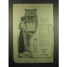 1917 Ivory Soap Ad - Take Mirrors For Instance