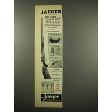 1957 Jaeger Chuck and Varmint Rifles Ad