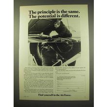 1972 U.S. Air Force Ad - Principle the Same