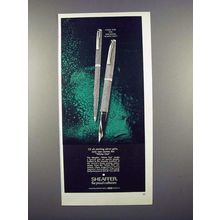 1972 Sheaffer Pen Ad - Only One Caries the White Dot