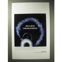 2005 ExxonMobil Oil Ad - We're For Reducing Emissions