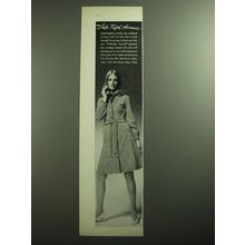 1970 Saks Fifth Avenue Lacoste Knit Sportdress Ad - Very Saks Fifth Avenue