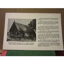 CHURCH OF St. PETER, MARKBY, LINCOLNSHIRE .. used postcard 1970 pm