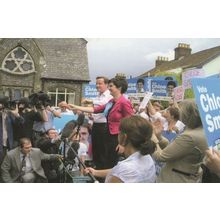David Cameron in Norwich By Election 2009 Norfolk Postcard