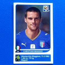 Panini 2010 WORLD CUP Sticker 415x Christian Maggioi Italy