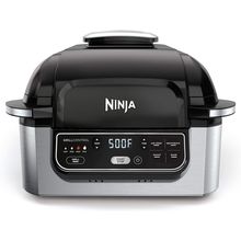 Ninja AG301 Foodi 5-In-1 Indoor Electric Grill with Air Fry, Roast, Bake & Dehyd