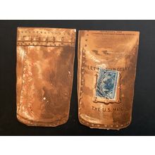 ICOLLECTZONE #230 PA Colorful Creative Bank Mail Pouch Advertising Cover (A100)