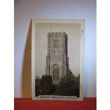 THE CHURCH, SHEPTON BEAUCHAMP, SOMERSET. unused antique postcard =