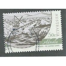 AUS 2007 50c 'SHIPWRECKS -ADMELLA' FINE USED (EBID34-573)