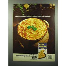 1972 Kraft Macaroni & Cheese Dinner Ad - Stretch Dollar