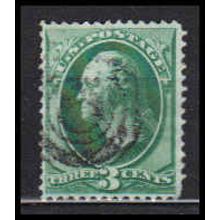 Used 147 3c George Washington Just Clears RA0095
