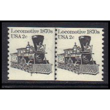 1897A 2c Locomotive Fine MNH Dry Gum CNP Left 3 KA9457