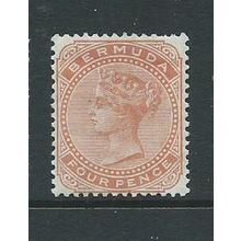 bermuda stamps sg28a sg 28a hm nice condition