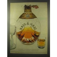 1956 Haig & Haig Pinch Scotch Ad