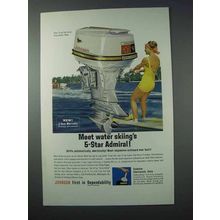 1963 Johnson Super Sea-Horse Outboard Motor Ad