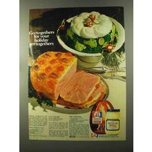 1973 Kraft Miracle Whip & Rath Ham Ad - Recipes