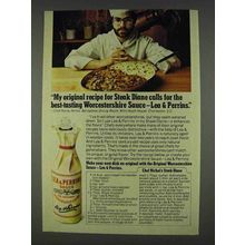1978 Lea & Perrins Worcestershire Sauce Ad, Chef Nichol