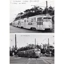 ASEA Gothenburg Sweden Eketragatan 1970s Tram 2x Press Photo